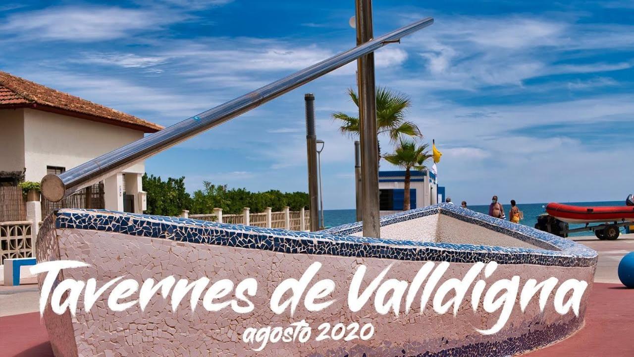 Sunset Room At Front Beach - Habitacion En La Playa Piso Privado Tavernes de Valldigna Exterior photo